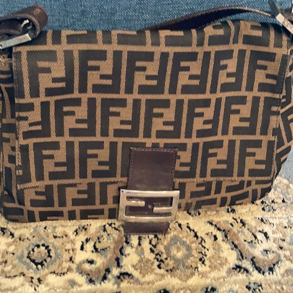 Gorgeous Fendi Zucca bag.